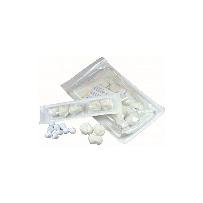 Mulltupfer unsteril 8x8 erbsengroß, 500 ST – PZN 1363928