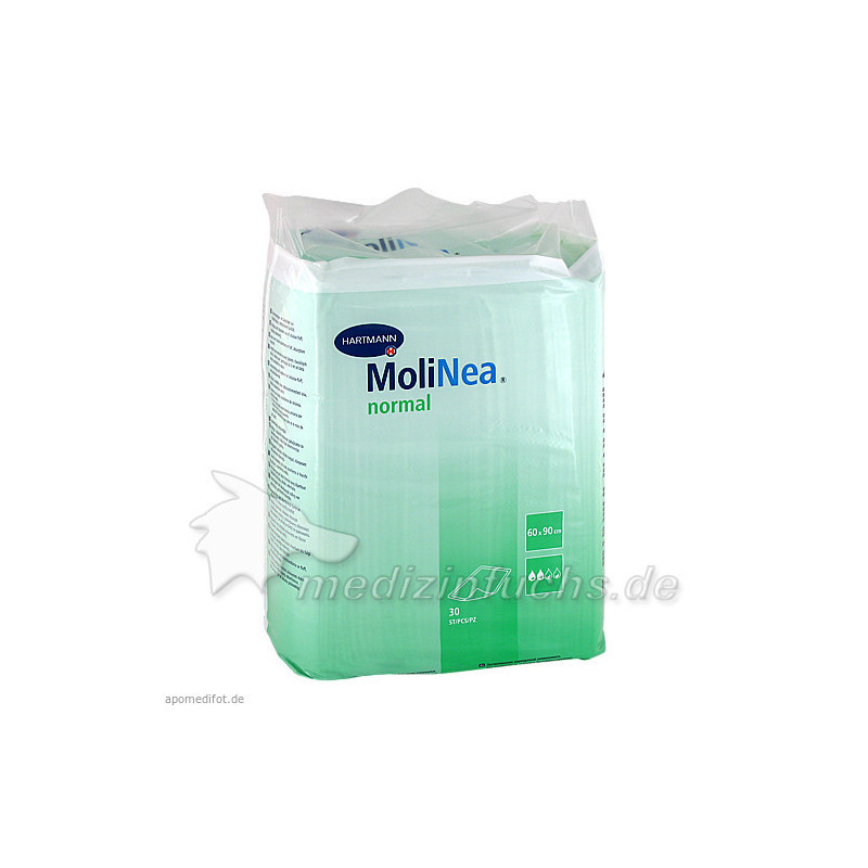 MoliNea normal Krankenunterlagen 60x90cm, 30 ST – PZN 1846590
