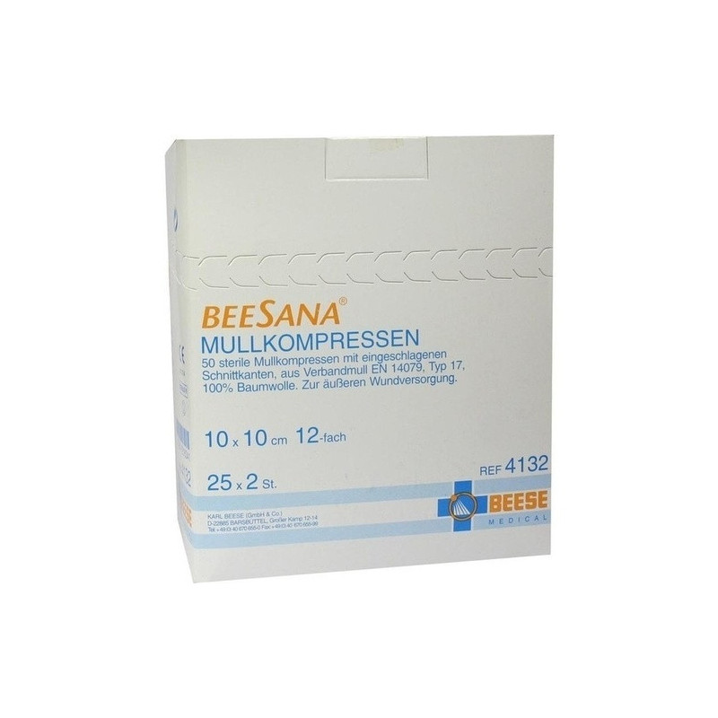 MULLKOMPRESSEN STERIL 12FACH 10X10CM, 25X2 ST – PZN 7216341