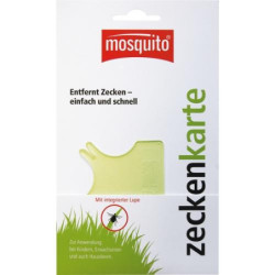 Mosquito Zeckenkarte, 1 ST – PZN 677984