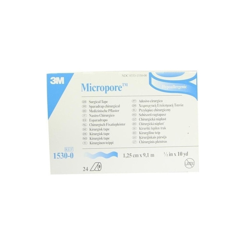 MICROPORE WEI 9.10MX1.25CM, 24 ST – PZN 1319732