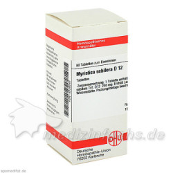 MYRISTICA SEBIF D12, 80 ST  – PZN 4228243