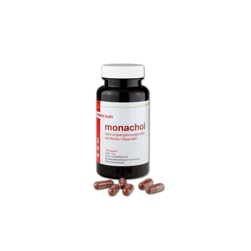 Monachol Rotes Reismehl 500mg, 120 ST – PZN 8464029