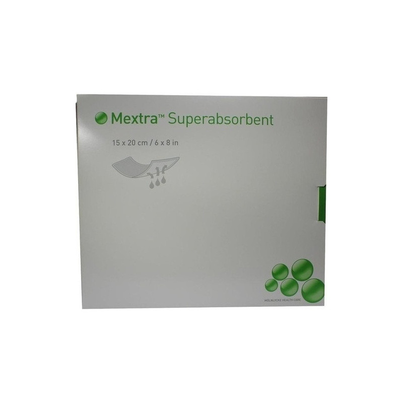MEXTRA Superabsorbent Verband 15x20 cm, 10 ST – PZN 7788988