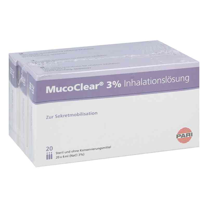Mucoclear 3% Nacl Inhalationslösung (60X4 ml) – PZN 8100250