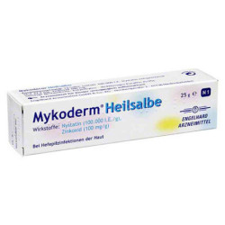 Mykoderm Heilsalbe Nystatin/Zinkoxid (25 g) – PZN 1341387
