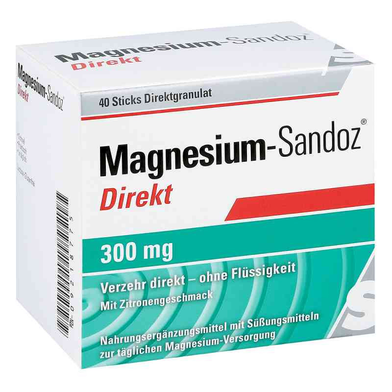 Magnesium Sandoz Direkt 300 mg Pellets (40 stk) – PZN 9218775