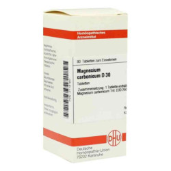 Magnesium Carbonicum D 30 Tabletten (80 stk) – PZN 2118160