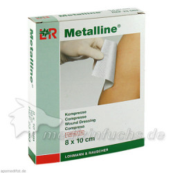 METALLINE KOMPR STER 8X10, 10 ST – PZN 635336