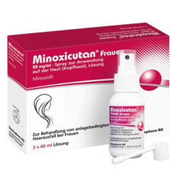 Minoxicutan Frauen 20 mg/ml Spray (3X60 ml) – PZN 12724743