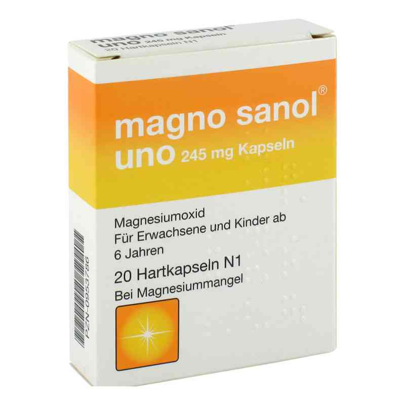 Magno Sanol uno 245 mg Hartkapseln (20 stk) – PZN 953786