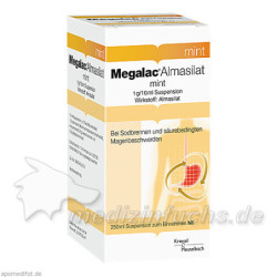 MEGALAC ALMASILAT MINT, 250 ML – PZN 4745777