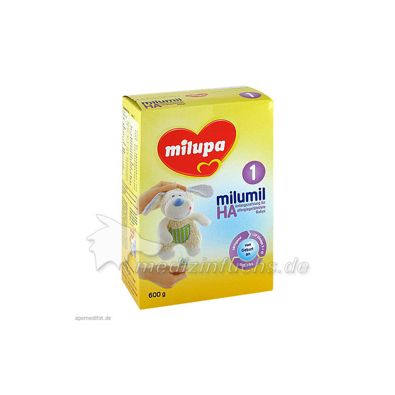 Milupa MILUMIL HA1, 600 G  – PZN 192086