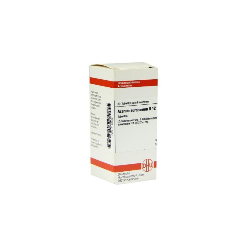 Asarum Europaeum D 12 Tabletten (80 stk) – PZN 7160362