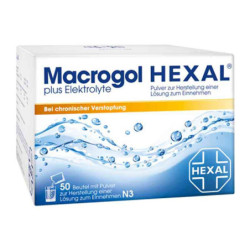 Macrogol HEXAL plus Elektrolyte (50 stk) – PZN 8875436