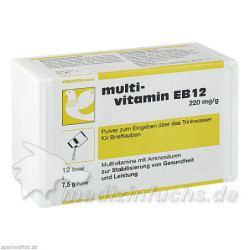 MULTIVITAMIN EB12 Pulver f.Tauben, 12X7.5 G – PZN 3443985