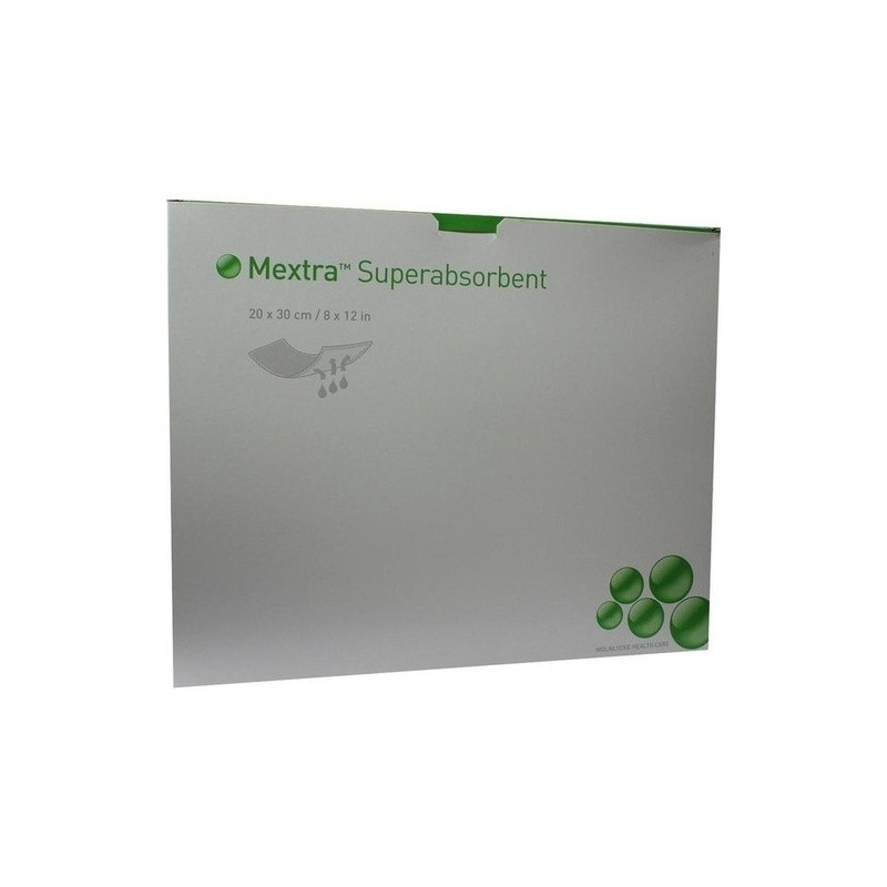 MEXTRA Superabsorbent Verband 20x30 cm, 10 ST – PZN 7789002