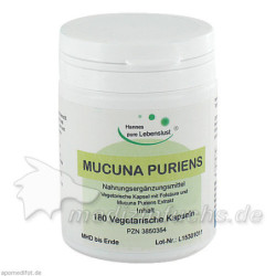 Mucuna Pruriens Vegi Kapseln, 180 ST  – PZN 3850354