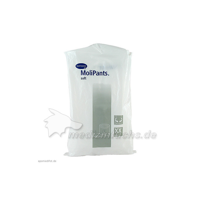 MoliPants soft Fixierhöschen xx-large, 5 ST – PZN 4962693