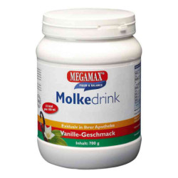 Molke Drink Megamax Vanille Pulver (700 g) – PZN 8692256