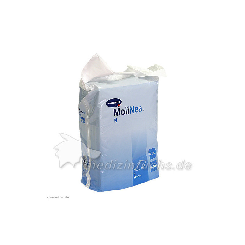 MoliNea N Krankenunterlagen 20L 60x90cm, 5 ST – PZN 366882