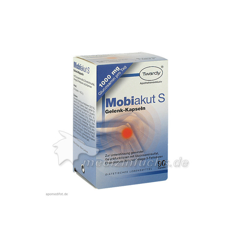 Mobiakut Gelenk-Kapseln mit Glucosamin, 90 ST – PZN 2251404