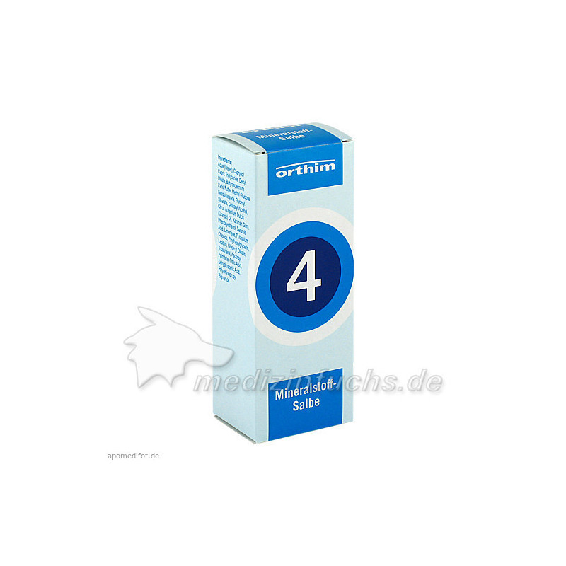 Mineralstoff-Salbe Nr.4, 75 ML – PZN 970997