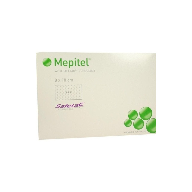 MEPITEL 8X10cm STERIL NETZ, 5 ST – PZN 2818472