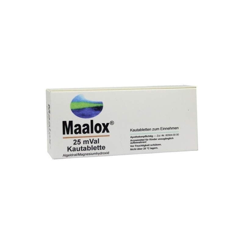 MAALOX 25 MVAL, 50 ST – PZN 5900814