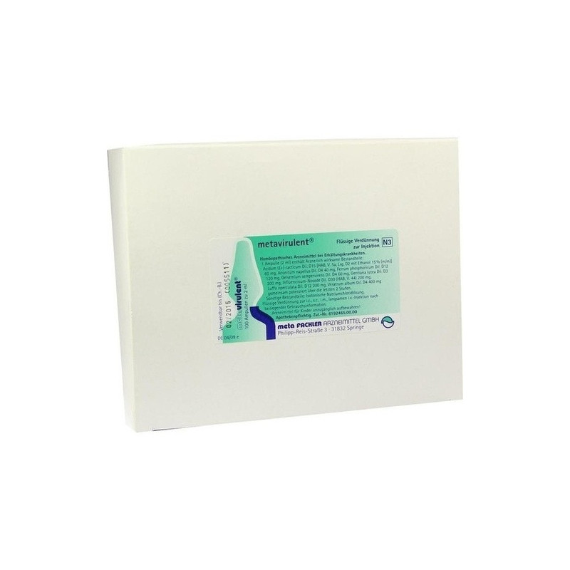 METAVIRULENT, 100X2 ML – PZN 2417460