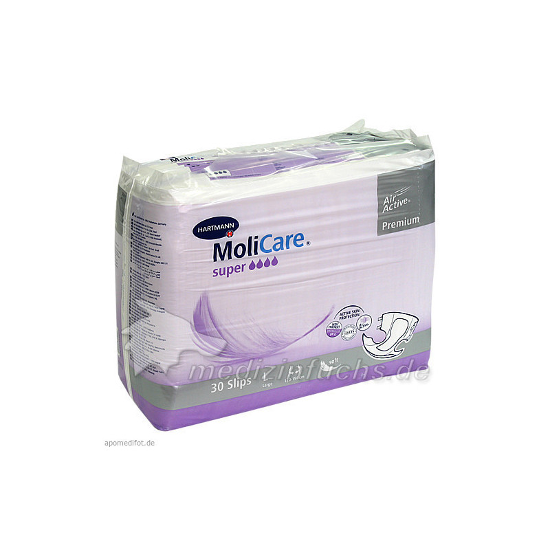 MOLICARE Premium soft super Inkon.Slip Gr.3 L, 30 ST – PZN 6574156