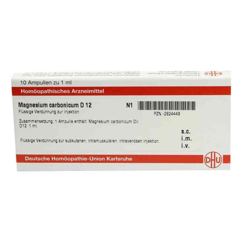 Magnesium Carbonicum D 12 Ampullen (10X1 ml) – PZN 2824449