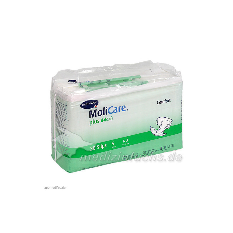 MOLICARE Comfort plus Inkontinenz Slip Gr.1 S, 30 ST – PZN 6436721