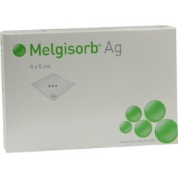 Melgisorb Ag 5x5cm, 10 ST – PZN 1560824