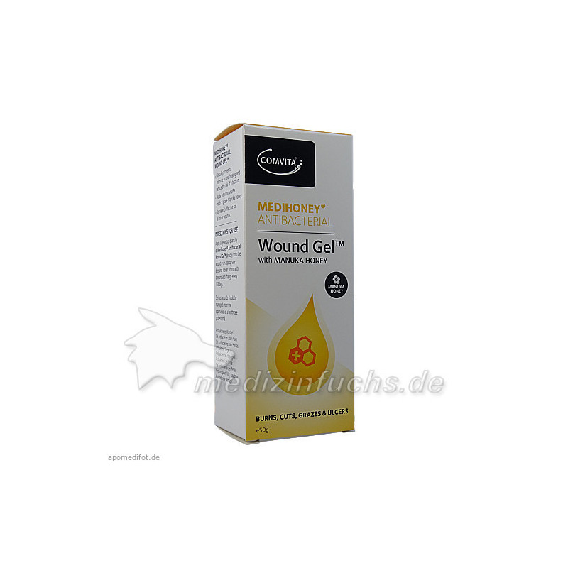 Medihoney antibakterielles Wundgel Wundverband, 50 G – PZN 10630067