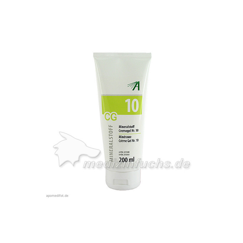 Mineralstoff Cremegel Nr.10, 200 ML – PZN 2733563