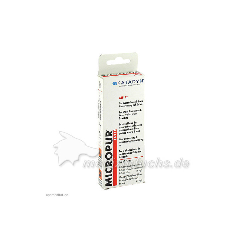 Micropur Forte MF 1T, 100 ST – PZN 4236277