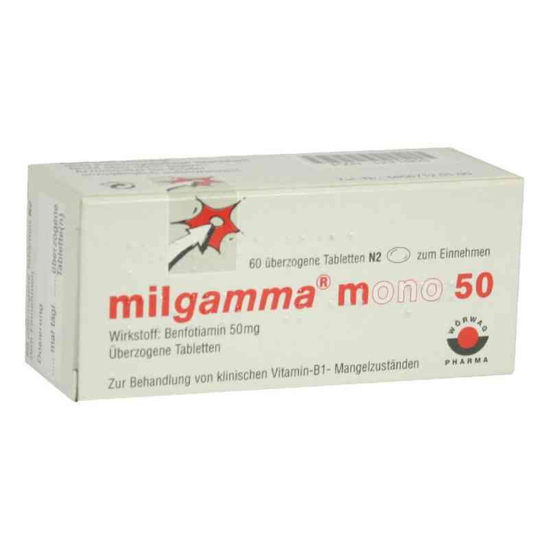 Milgamma mono 50 überzogene Tabletten (60 stk) – PZN 1221909