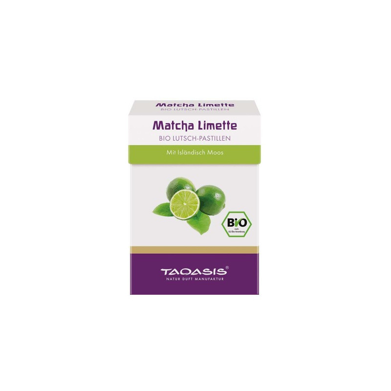 Matcha Limette Bio Pastillen, 30 G – PZN 11352245