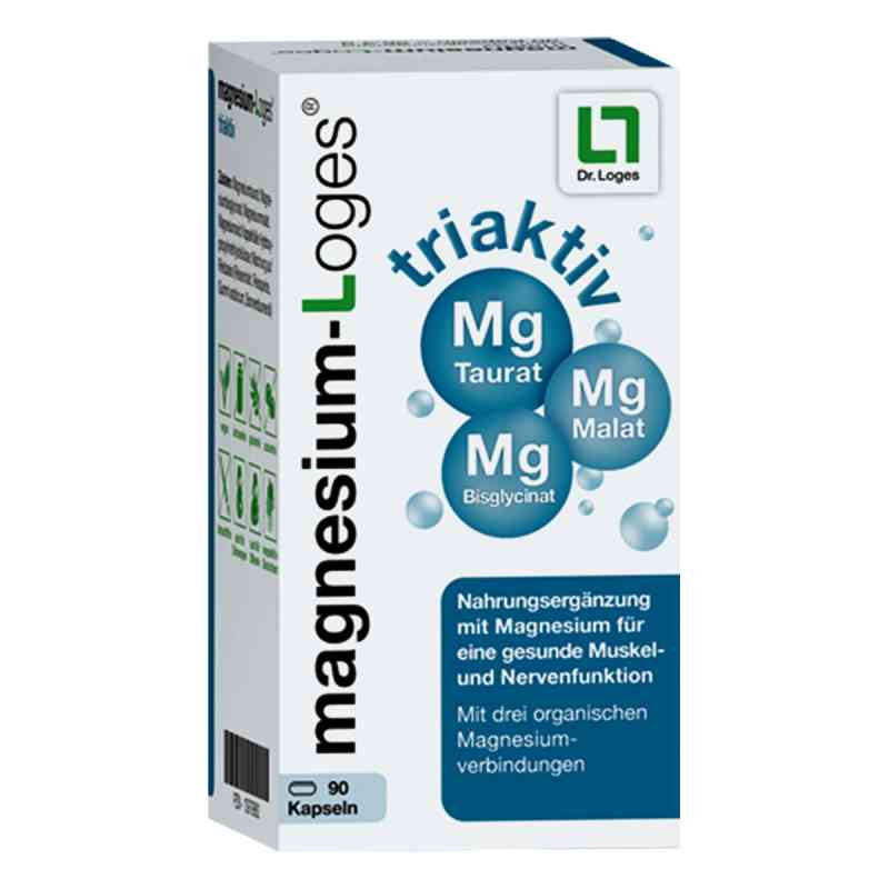 Magnesium Loges triaktiv Kapseln (90 stk) – PZN 13979882