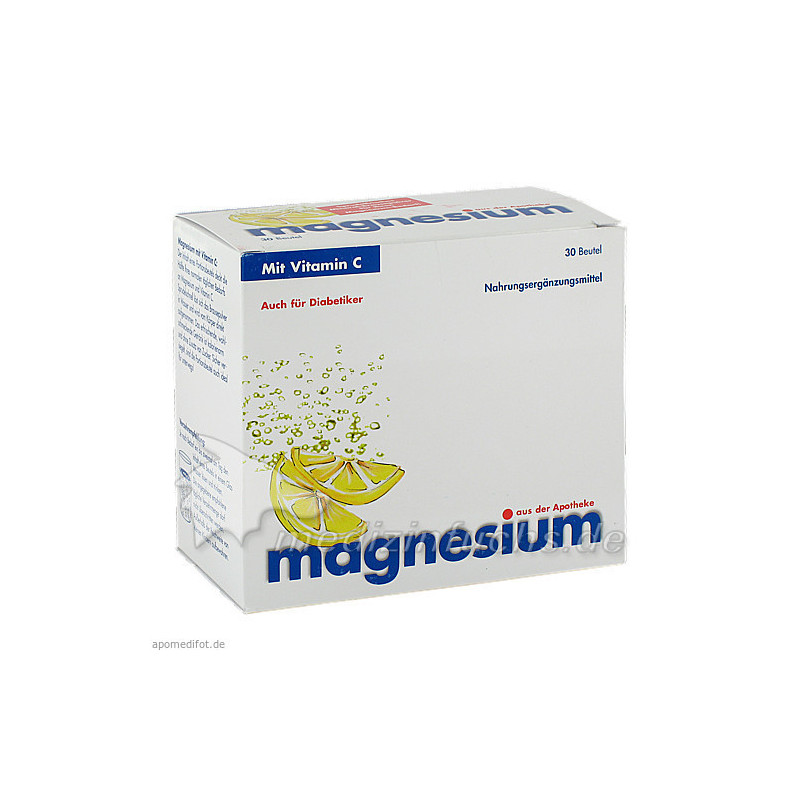 Magnesium plus Vit. C Beutel, 30 ST – PZN 756548