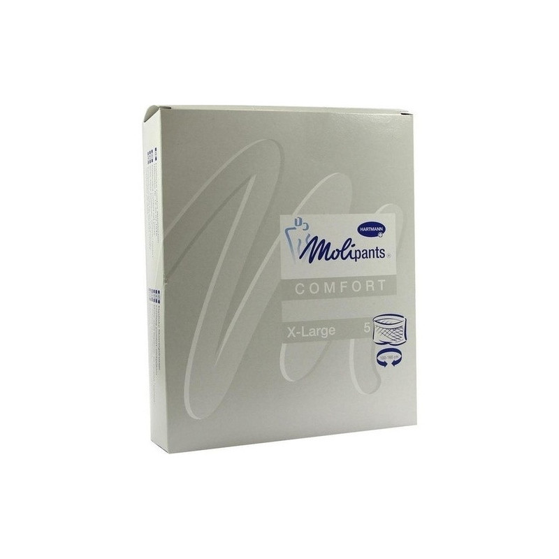 MOLIPANTS Comfort elast. Netzhoes extl 100-160cm, 5 ST – PZN 200845