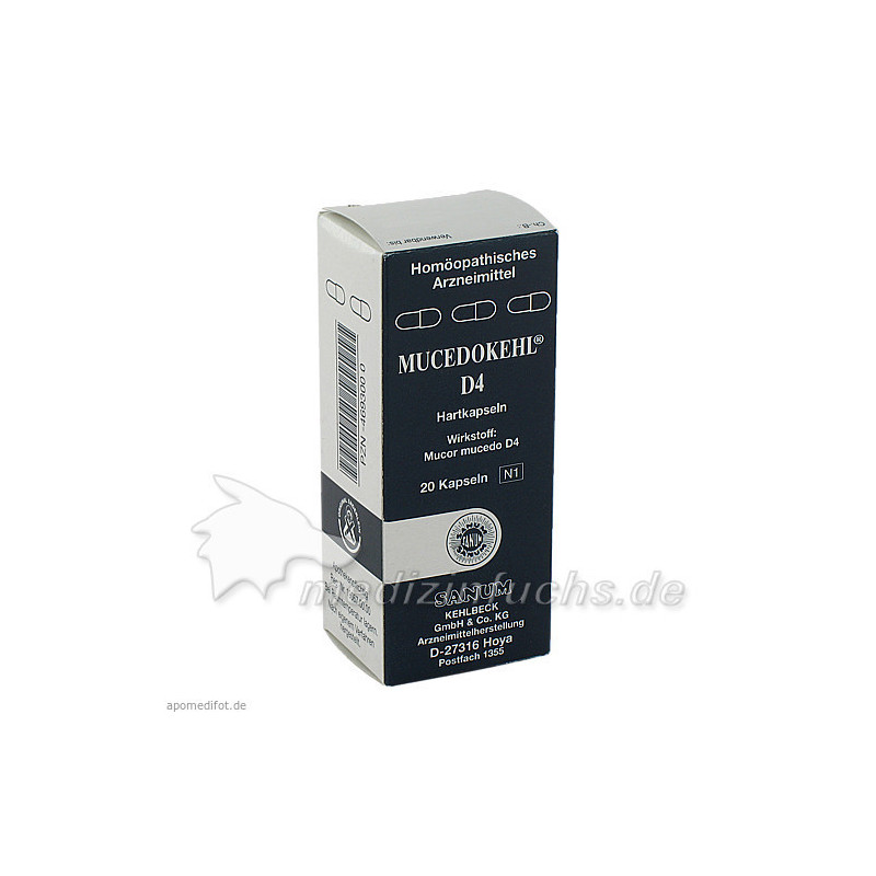 MUCEDOKEHL D 4, 20 ST – PZN 4693000