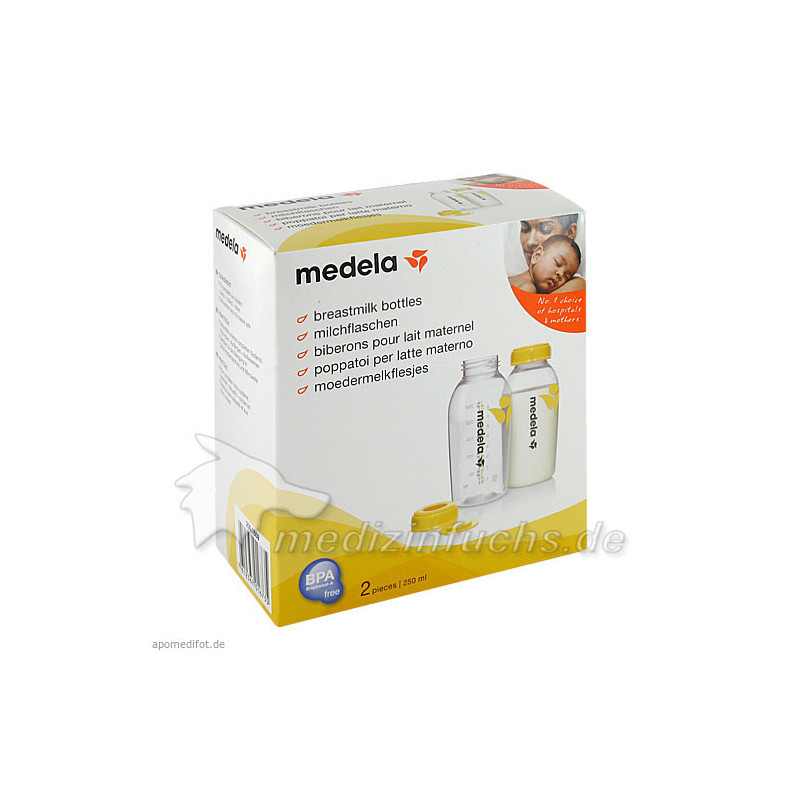 Medela Milchflaschenset 250ml, 2 ST – PZN 121689
