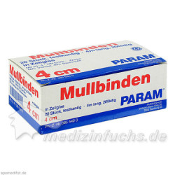 MULLBINDE 4CM M CELL, 20 ST – PZN 3855400