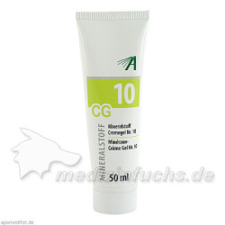 Mineralstoff Cremegel Nr.10, 50 ML – PZN 2733557