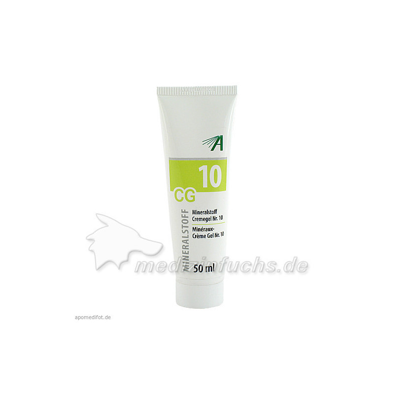 Mineralstoff Cremegel Nr.10, 50 ML – PZN 2733557