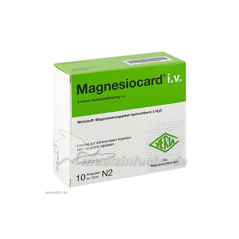 MAGNESIOCARD IV, 10X10 ML – PZN 1984085