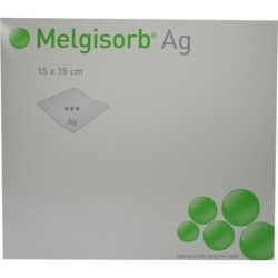 Melgisorb Ag 15x15cm, 10 ST – PZN 1560847