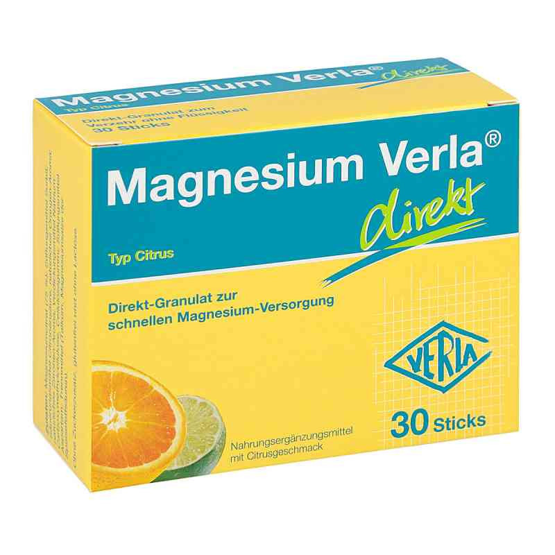 Magnesium Verla direkt Granulat Citrus (30 stk) – PZN 6849268